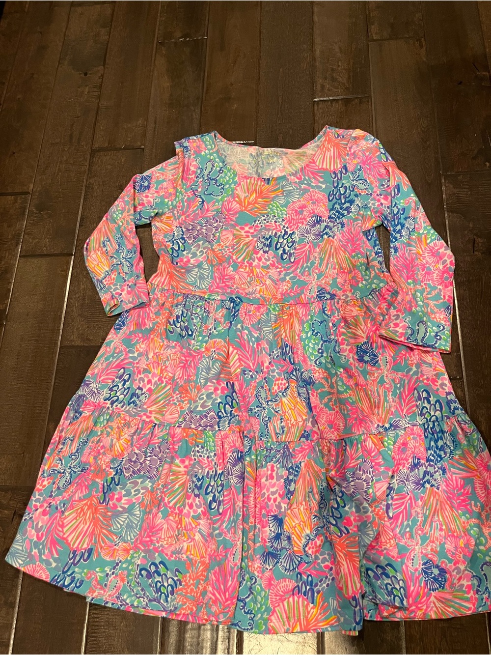 Lilly Pulitzer long sleeved Geanna dress
